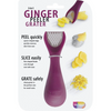 3-in-1 Ginger Peeler/Slicer/Grater Talisman Designs - Purple