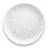 TarHong Melamine Tabletop 10.5" Round Dinner Plate | Terrazzo- White