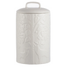 Mason Cash In the Forest 2.35 Qt Tea, Rice, or Coffee Jar | Stoneware, White